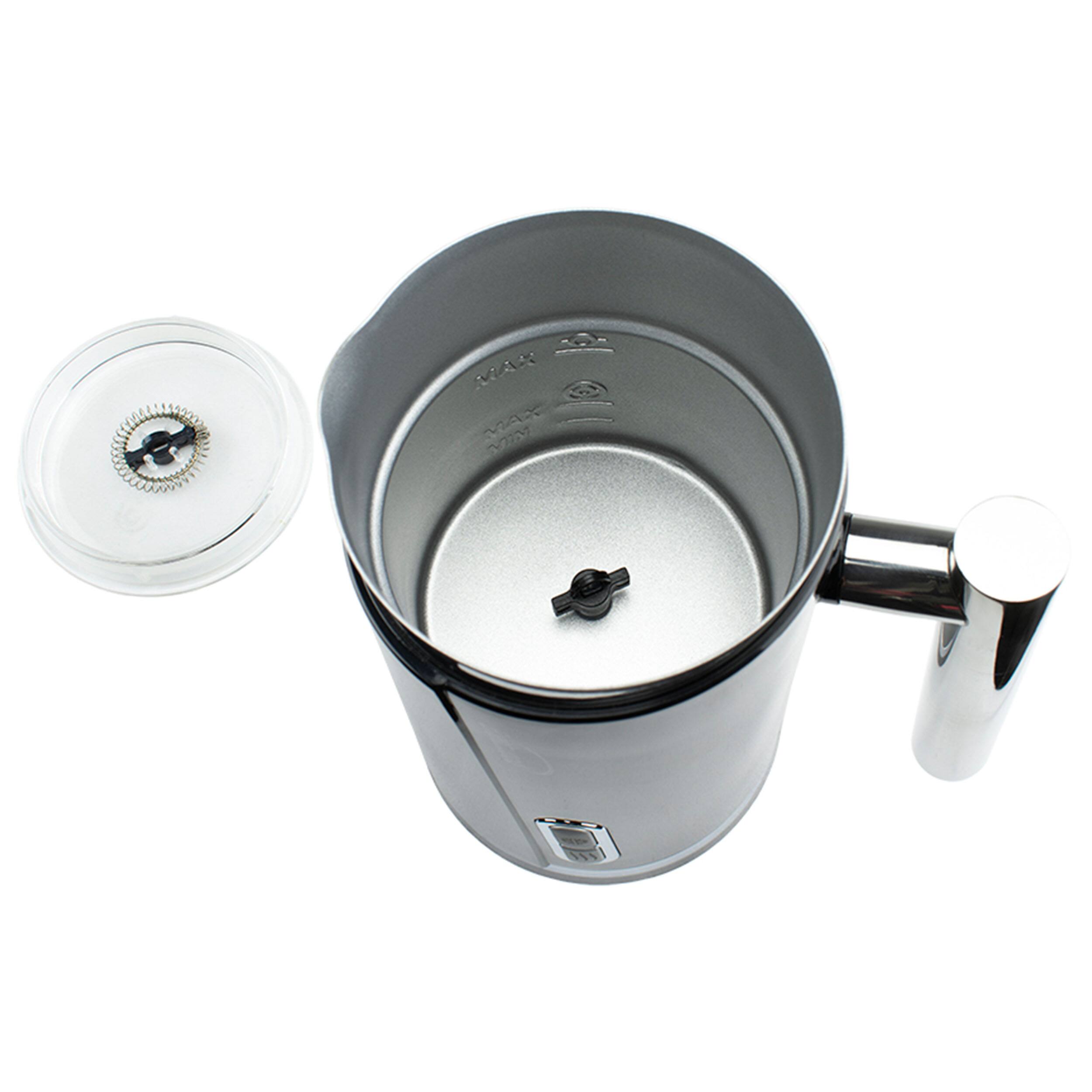 Alt View 2. Brentwood - Brentwood 10 Ounce Cordless Electric Milk Frother and Warmer in Black - Black.