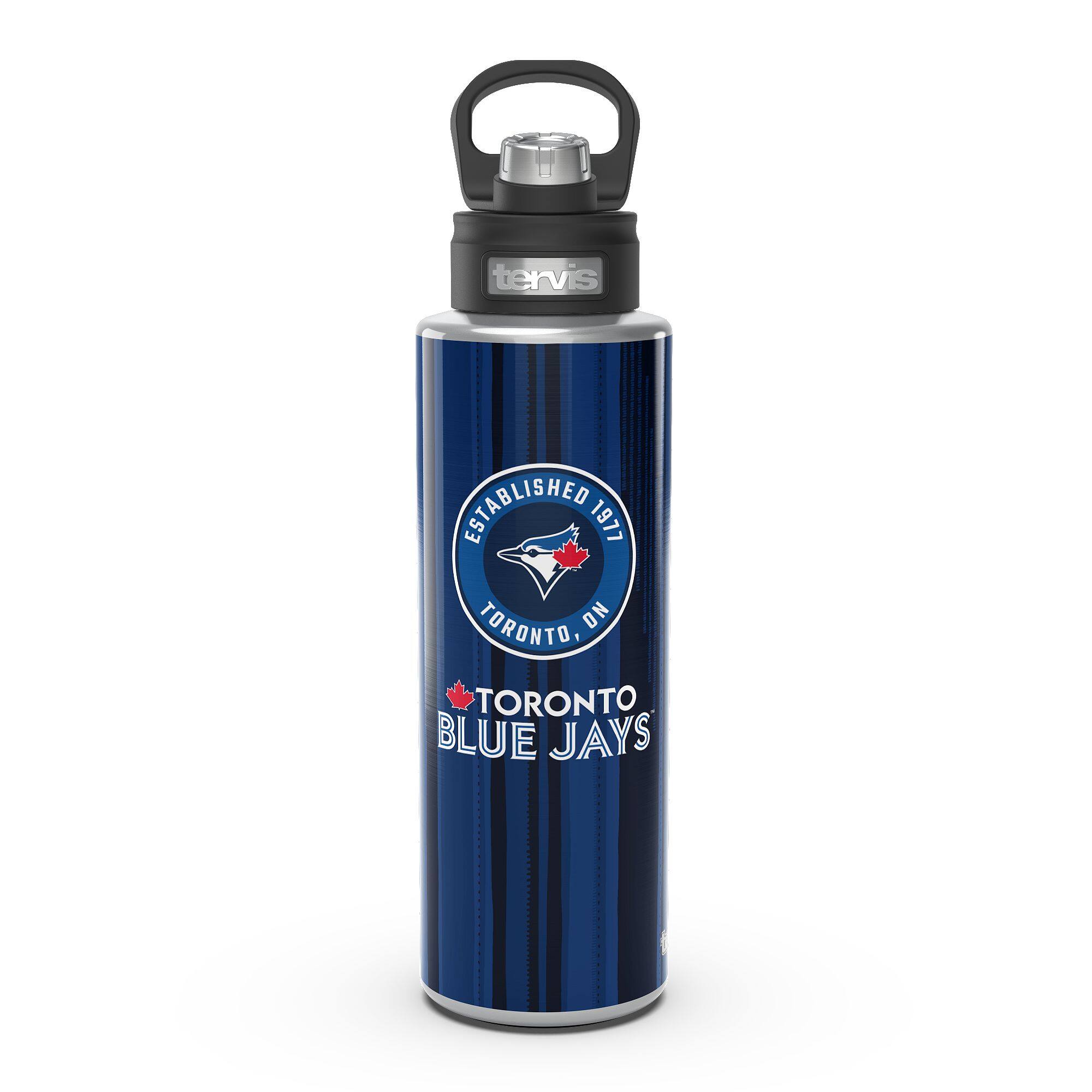 Mustang Drinkware - Toronto Blue Jays 40oz. All In Wide Mouth Water Bottle - Multicolor