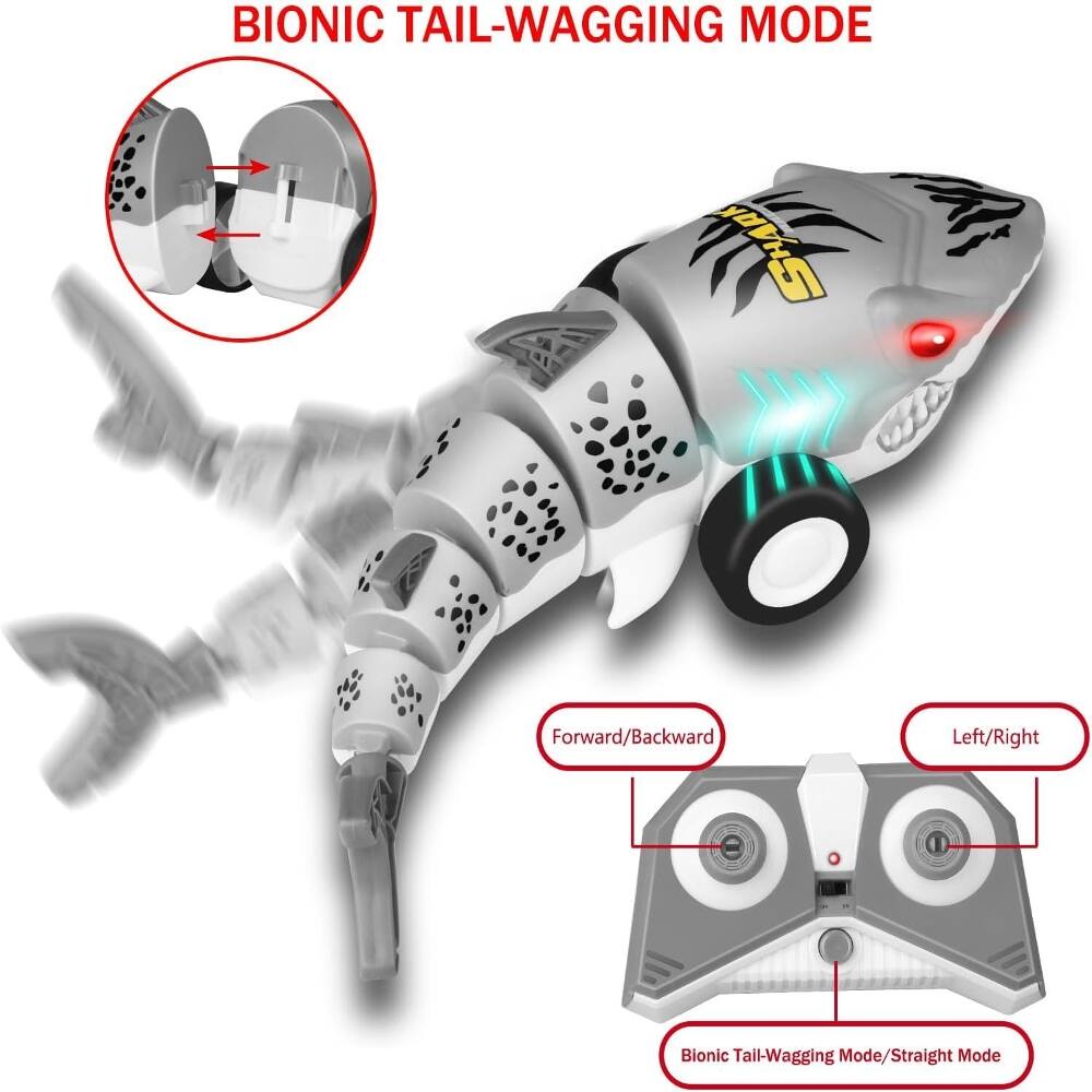 BIONIC TAIL-WAGGING MODE

Forward/Backward Left/Right

Bionic Tail-Wagging Mode/Straight Mode