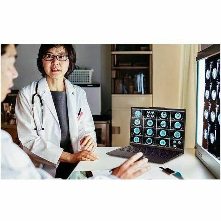 Alt View 2. Lenovo - Lenovo ThinkPad P14s Gen 5 21G2001FUS 14.5" Mobile Workstation - 3K - 120 Hz - Intel Core Ultra 7 165H - vPro Technology - Black.