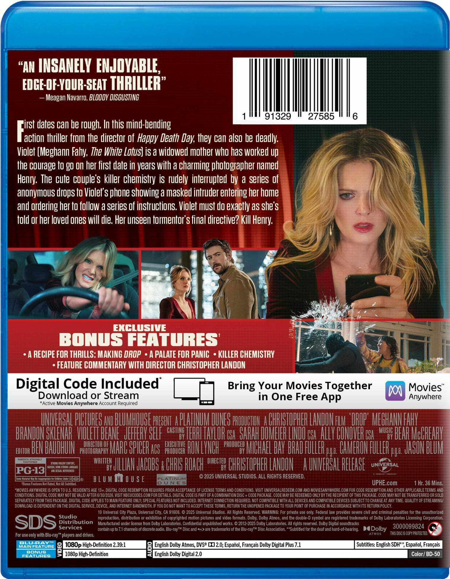 Back. Drop [Blu-ray].