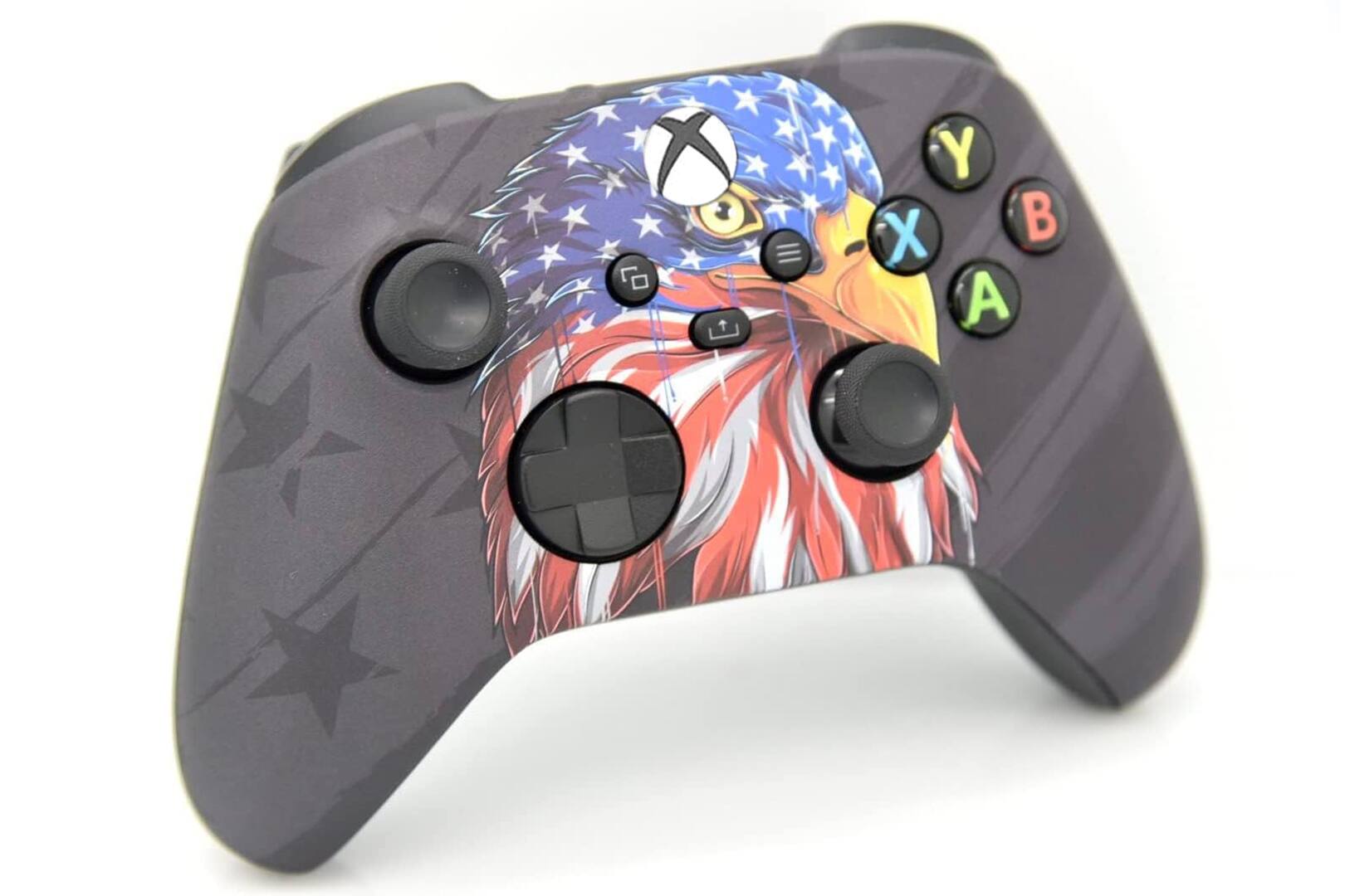 Angle. ProControllers - Custom Wireless Controller for Xbox Series X|S, Xbox One, & PC - Freedom Eagle.