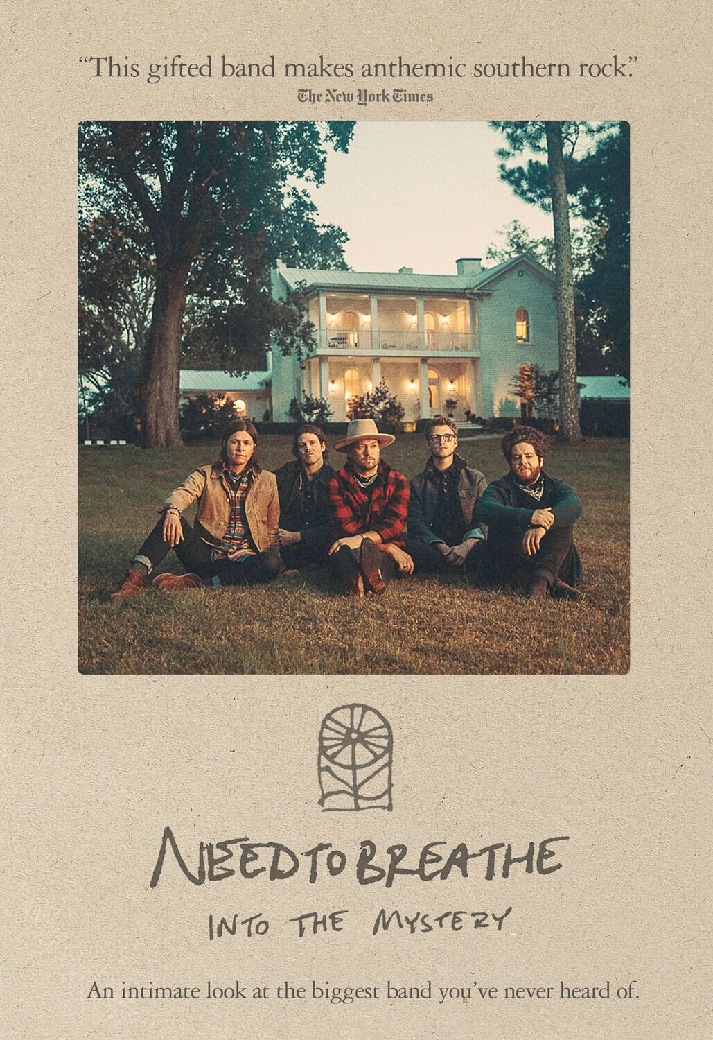 Front. Needtobreathe: Into The Mystery   - DVD.