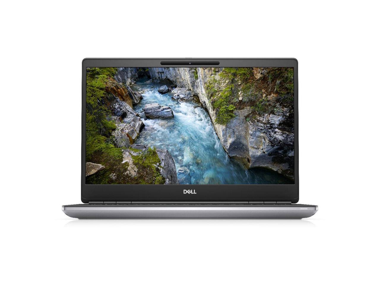 Front. Dell - Dell Precision 7560 i7-11850H 8GB 256GB NVMe Quadro T1200 15.6" FHD Win11 Pro - Dark Gray.