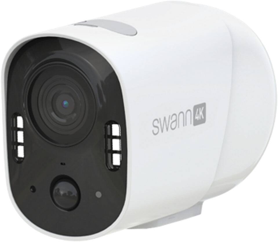 Alt View 15. Swann - Swann Xtreem4K Wireless Security Camera with 32GB Micro SD & Cloud Storage - White.