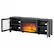 Alt View 15. Camden&Wells - Quincy Log Fireplace TV Stand for TVs up to 75" - Charcoal Gray.