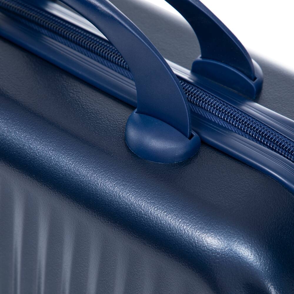 Alt View 9. Ropilly - Ropilly 2 Piece Luggage Set Navy Blue Hard Shell Suitcase with Front Opening Carry On - Navy.