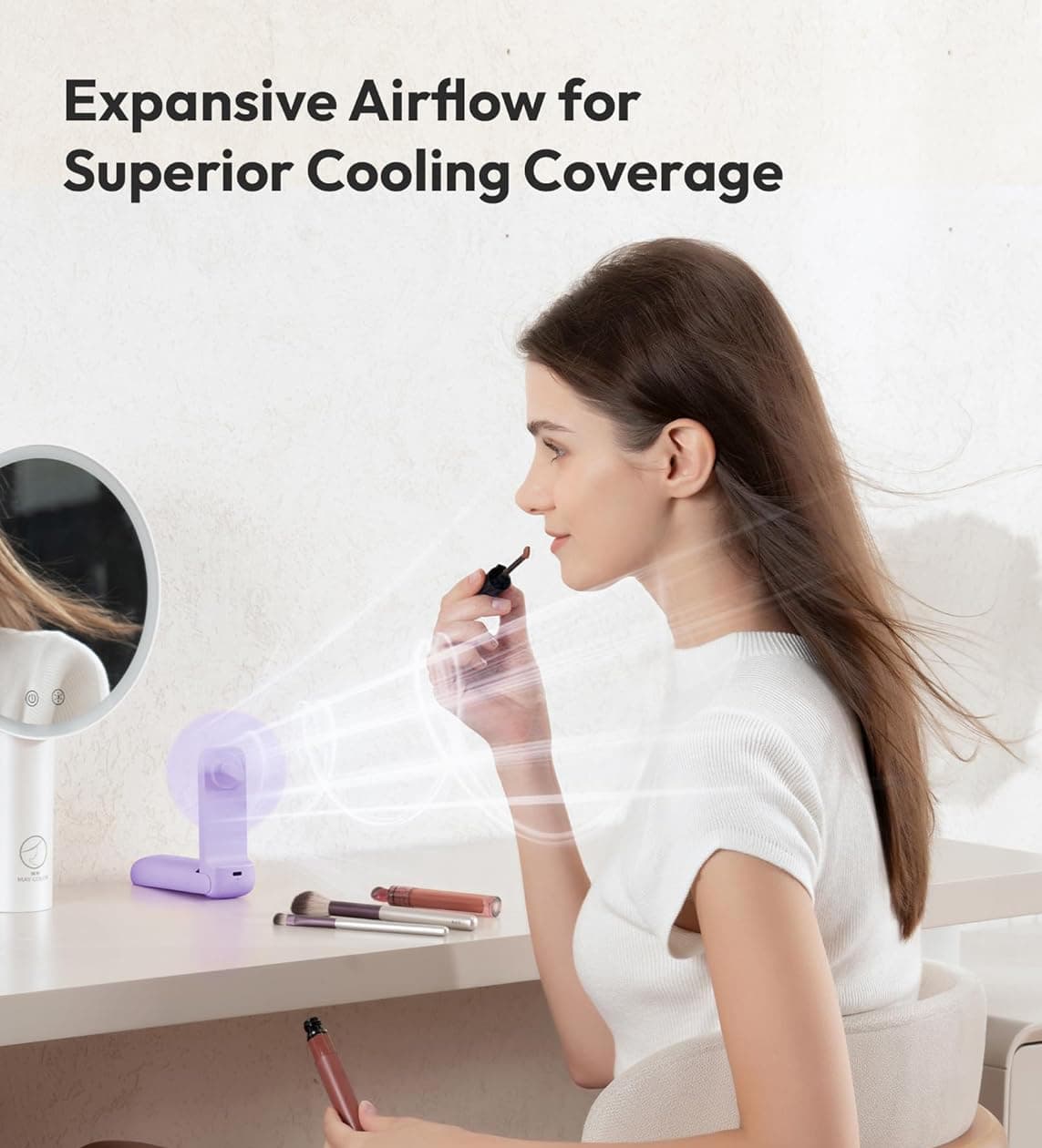 Expansive Airflow for Superior Cooling Coverage