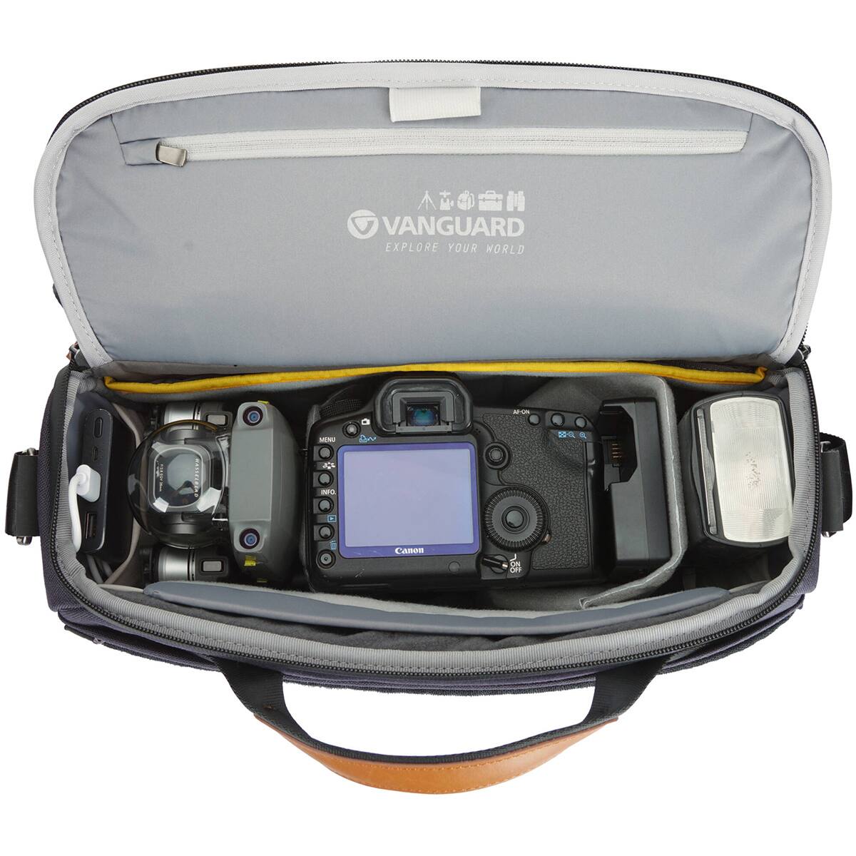 VANGUARD EXPLORE YOUR WORLD

Canon

MENU INFO

camon OFF