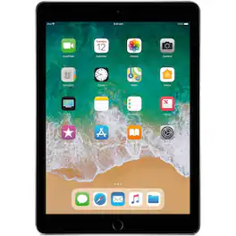 Apple - Refurbished Excellent - iPad 5th Gen 9.7-inch Retina Display with WIFI, 32GB, Touch ID - Space Gray