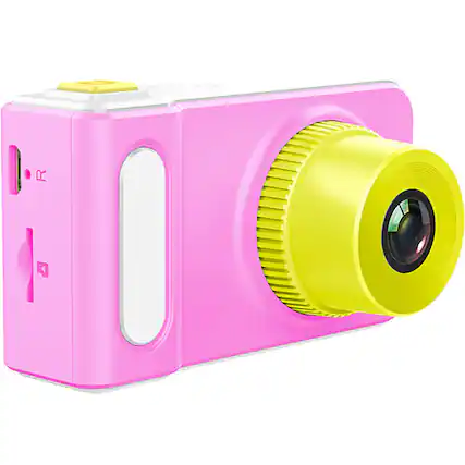 Front. ODYSSEY - Odyssey ODY510P My First Camera - Pink - Pink.