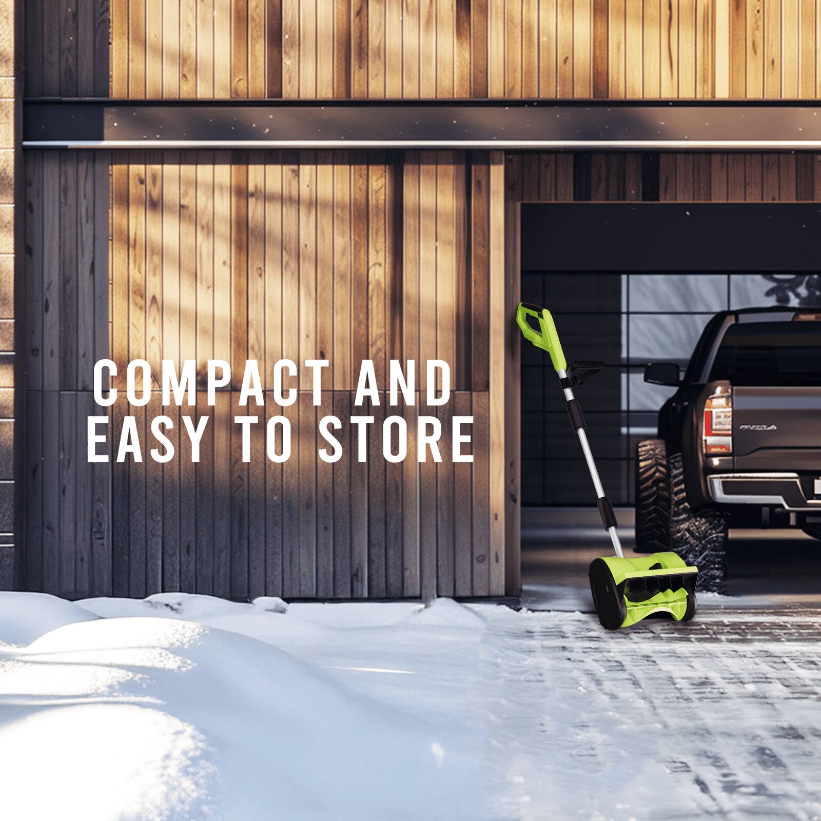 COMPACT AND EASY TO STORE