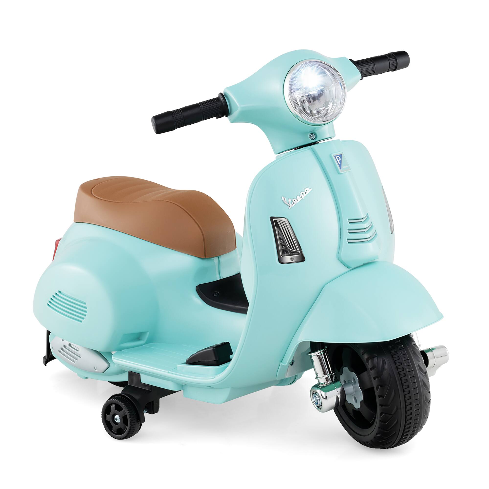 Alt View 9. Gymax - Gymax Kids Ride on Motorcycle w/ Training Wheels Headlight Horn 6V Battery Green - Green.