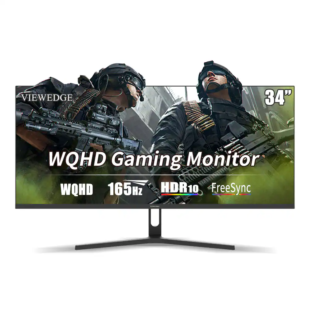 VIEWEDGE  
34" WQHD Gaming Monitor  
WQHD 165Hz HDR10 FreeSync