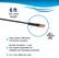 6 ft DC cord length
- High quality, effectively conductive contacts
- Double insulation, + and - are located separately for reliability and damage prevention
- UL / CUL listed DC cord