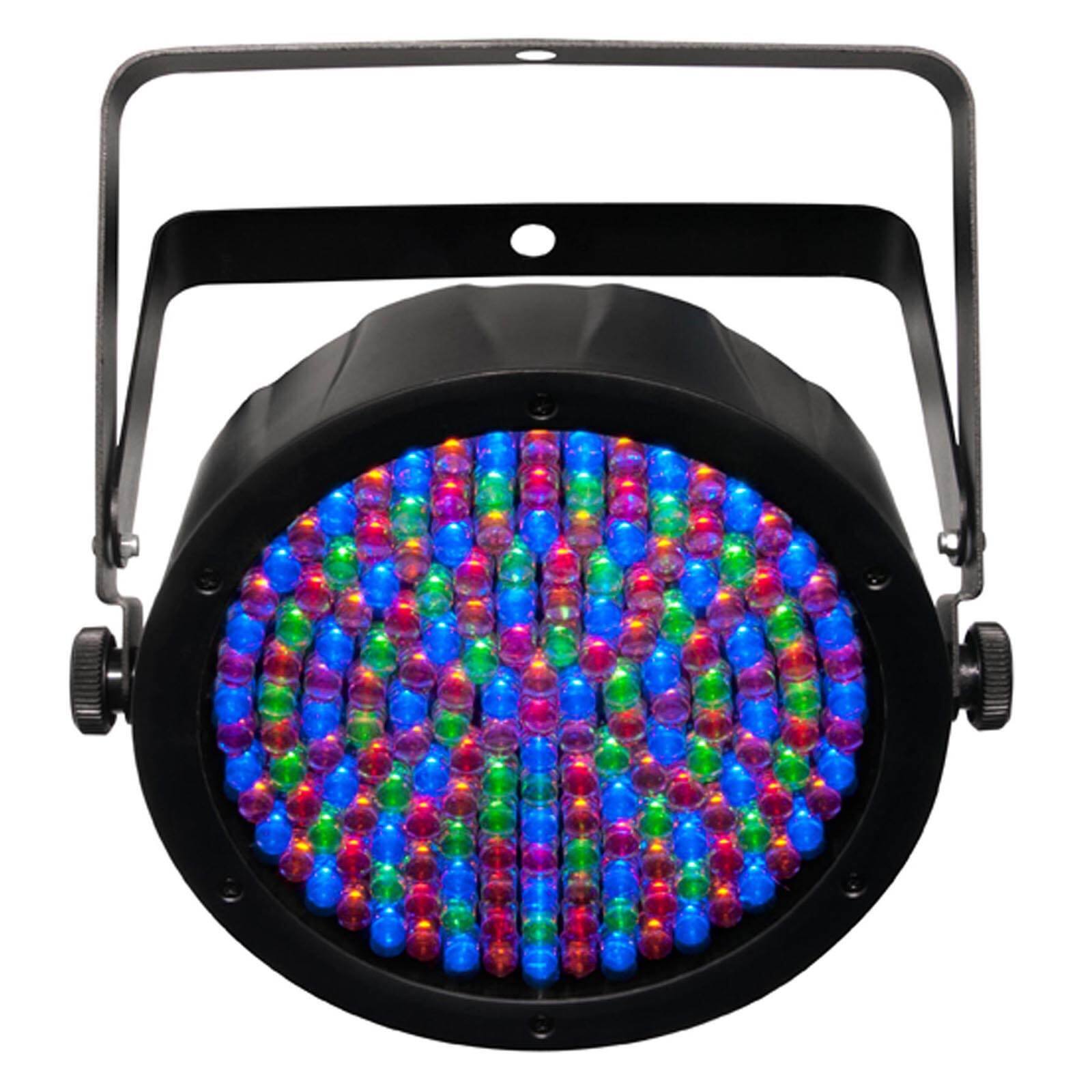 Alt View 1. CHAUVET DJ - SlimPAR 64 RGBA ILS Compact LED Wash Par Light, 180 RGBA LEDs, DMX and ILS Wireless Uplighting.