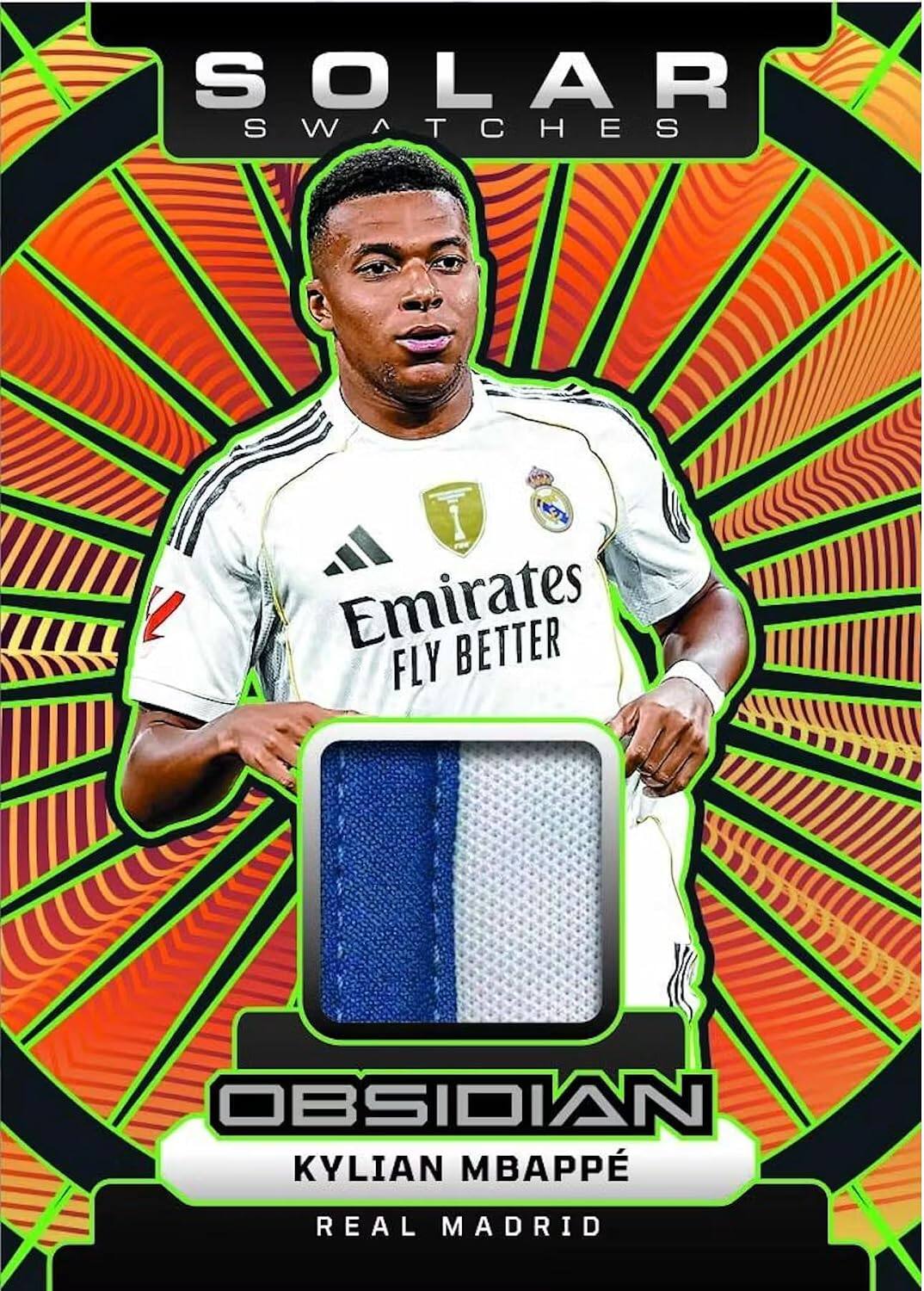 SOLAR SWATCHES  
I Emirates BETTER FLY  
OBSIDIAN KYLIAN MBAPPÉ  
REAL MADRID