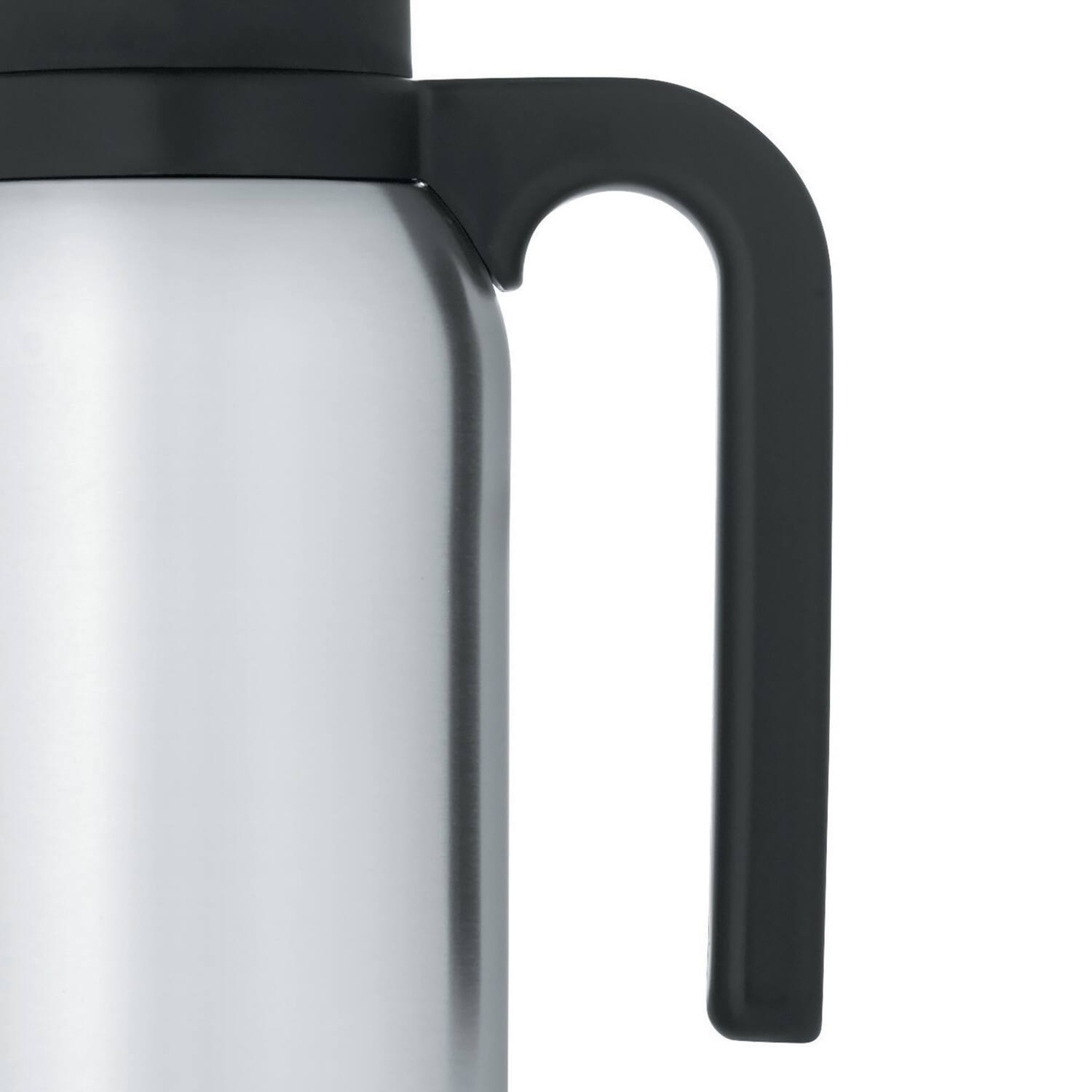 Back. Thermos - 32-Oz Vacuum-Insulated Stainless Steel Creamer Carafe - Stainless Steel.