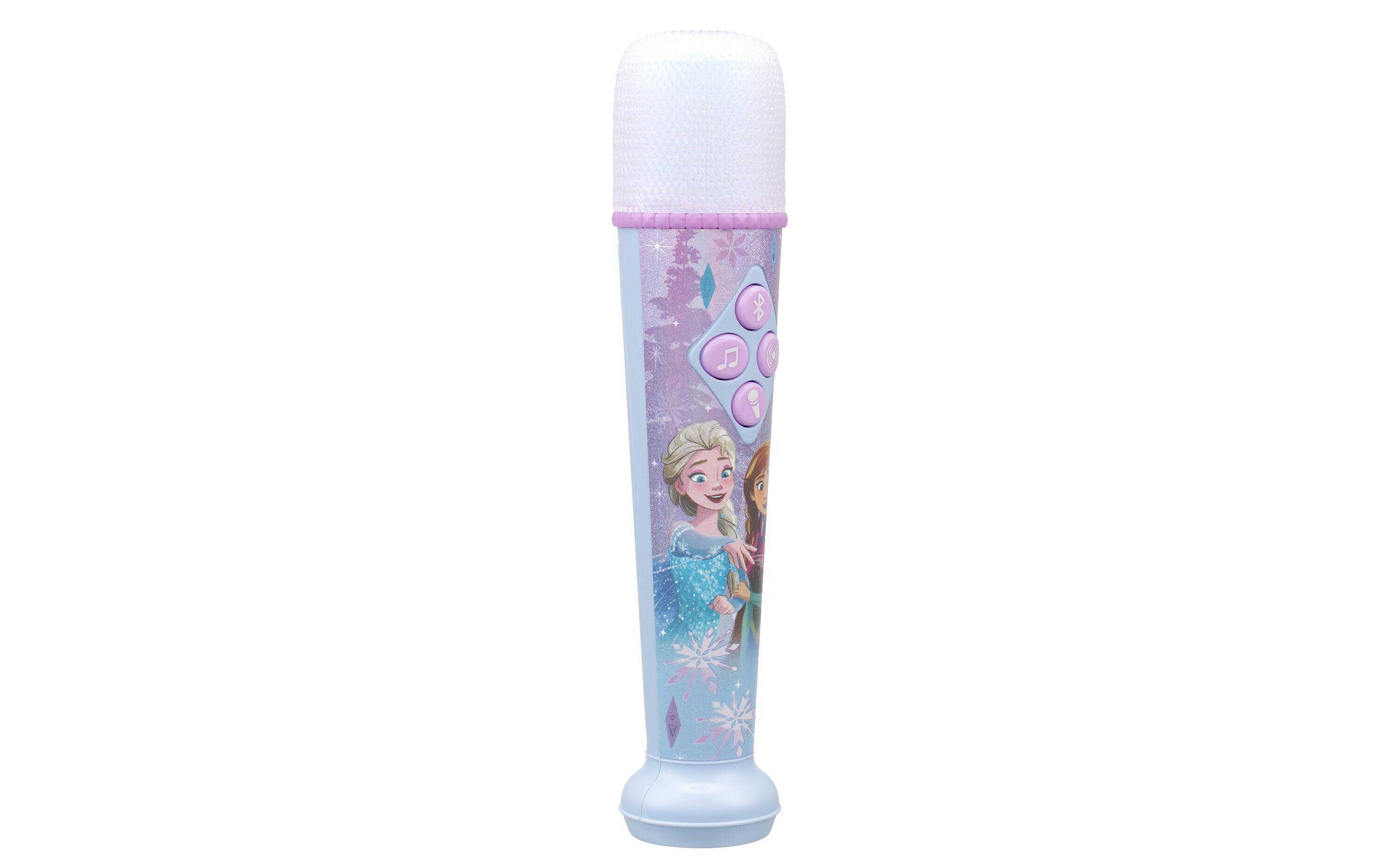 Left. eKids - eKids Disney Frozen Bluetooth Karaoke Microphone for Kids.