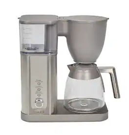Café - Specialty Smart 10-Cup and Single Serve Coffee Maker with Glass Carafe - Stainless Steel