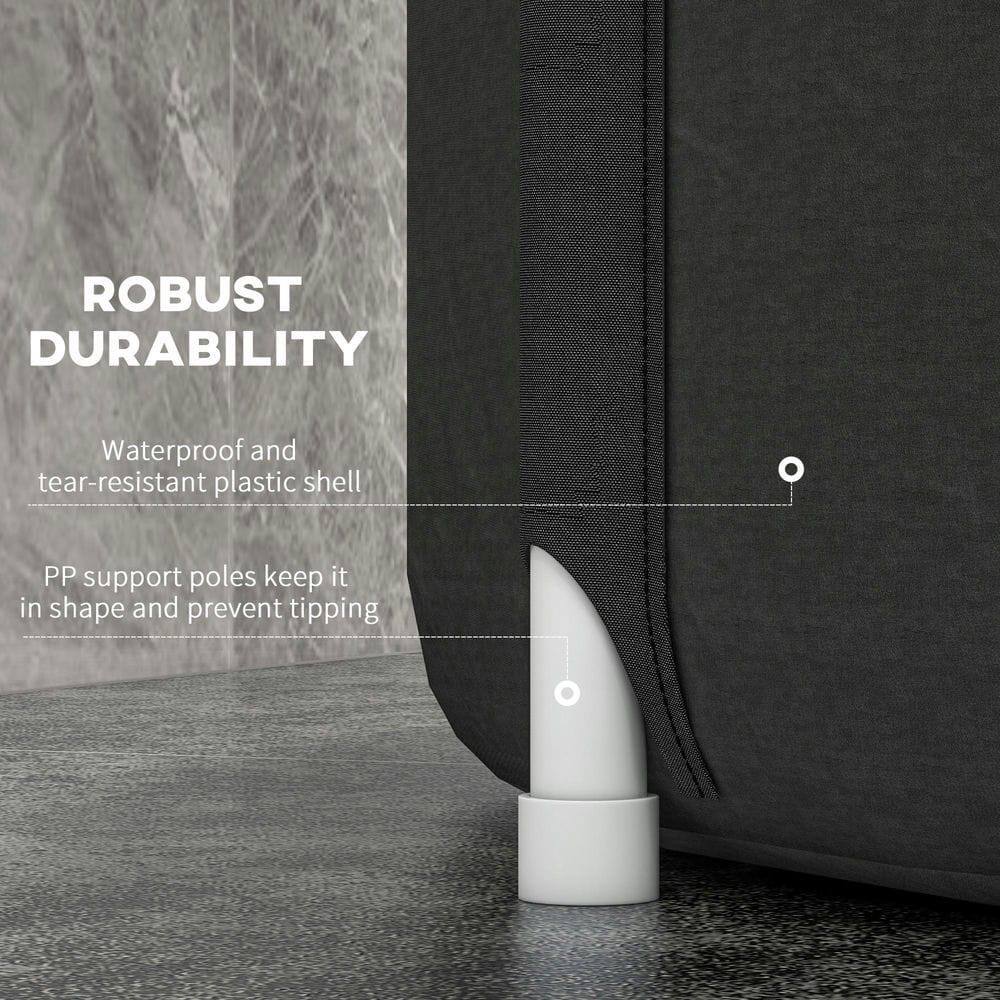 ROBUST DURABILITY

Waterproof and tear-resistant plastic shell

PP support poles keep it in shape and prevent tipping