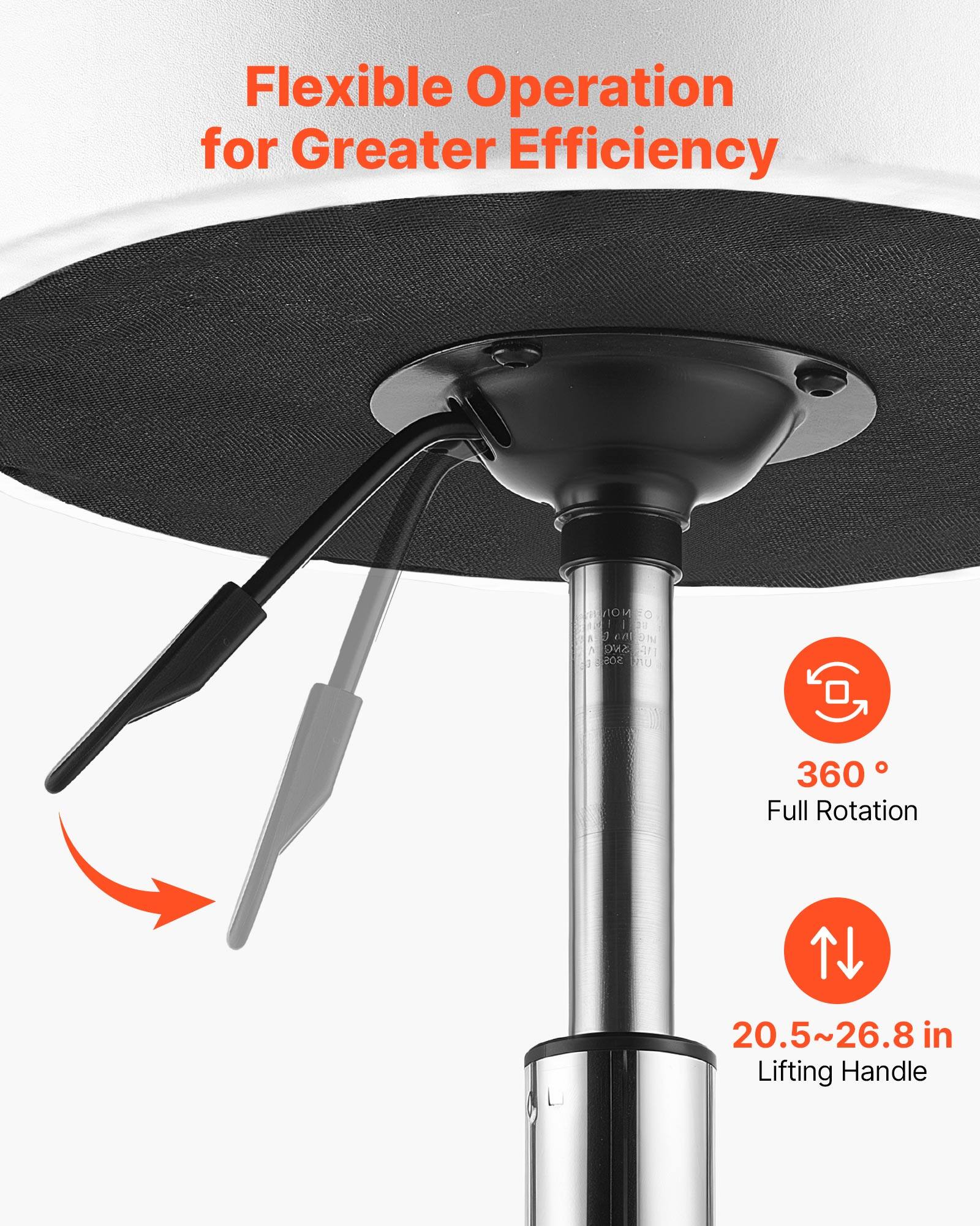 Flexible Operation for Greater Efficiency

EO EO 21 U 1

col 1 N IS.MG IFE 1doe nU 360

Full Rotation

20.5~26.8 in

Lifting Handle