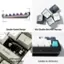 Top case: Alt Gasket Silicone Gasket
Bottom case: Double-Gasket Design KSA Double-Shot PBT Keycaps
"Double-Gasket Design KSA Double-Shot PBT Keycaps"