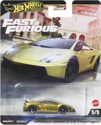 Mattel Fast & Furious Hot Wheels Premium: Lamborghini Gallardo Mattel Fast & Furious Hot Wheels Premium: Lamborghini Gallardo
