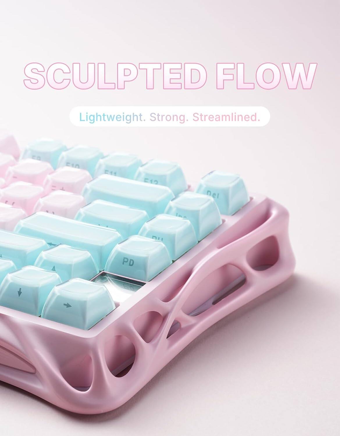 SCULPTED FLOW  
Lightweight. Strong. Streamlined.