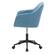 Left. CorLiving - Marlowe Upholstered Button Tufted Task Chair - Light Blue.