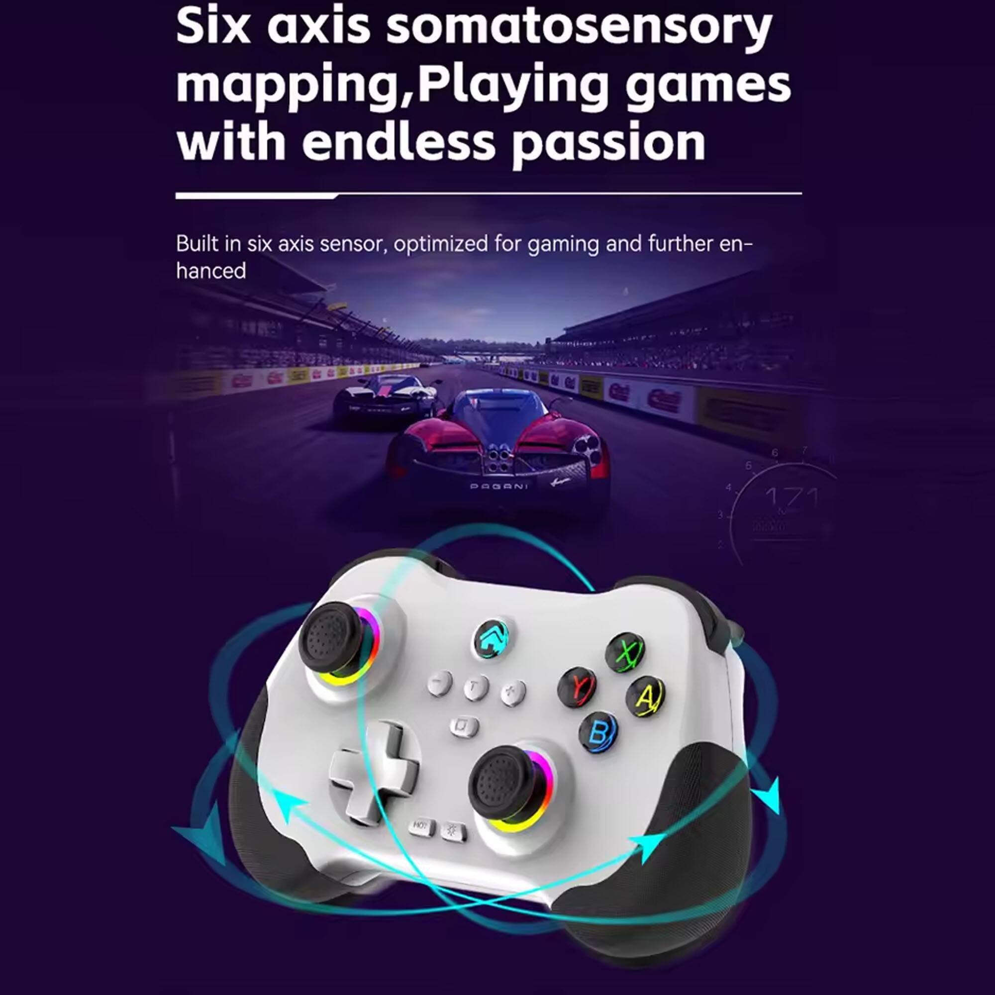 Six axis somatosensory mapping, Playing games with endless passion

Built in six axis sensor, optimized for gaming and further enhanced