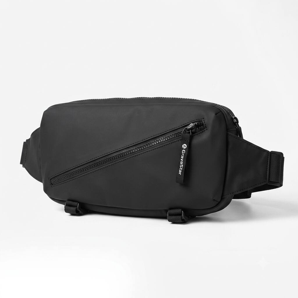 Alt View 4. GravaStar - GravaStar Keyboard Crossbody Bag Waterproof Travel Sling Case for 60% Mechanical Keyboards & Accessories Black - Black.