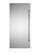 Front. Viking - 36"W 7-Series Integrated Column Door Panel-Stainless Steel - Stainless.