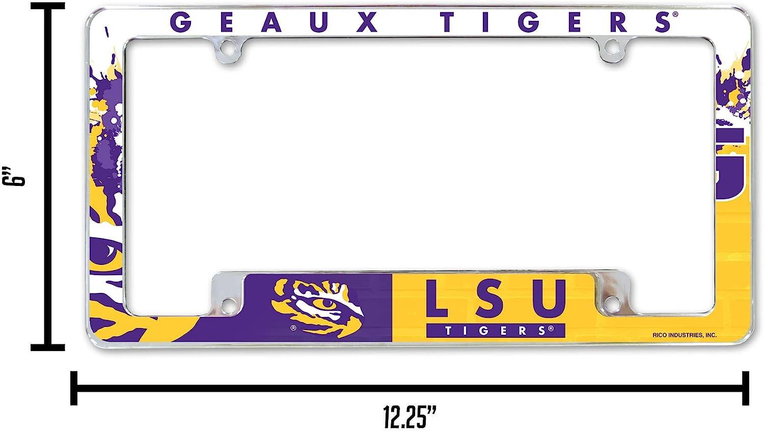 GEAUX TIGERS  
LSU TIGERS  
RICO INDUSTRIES, INC.  
12.25"