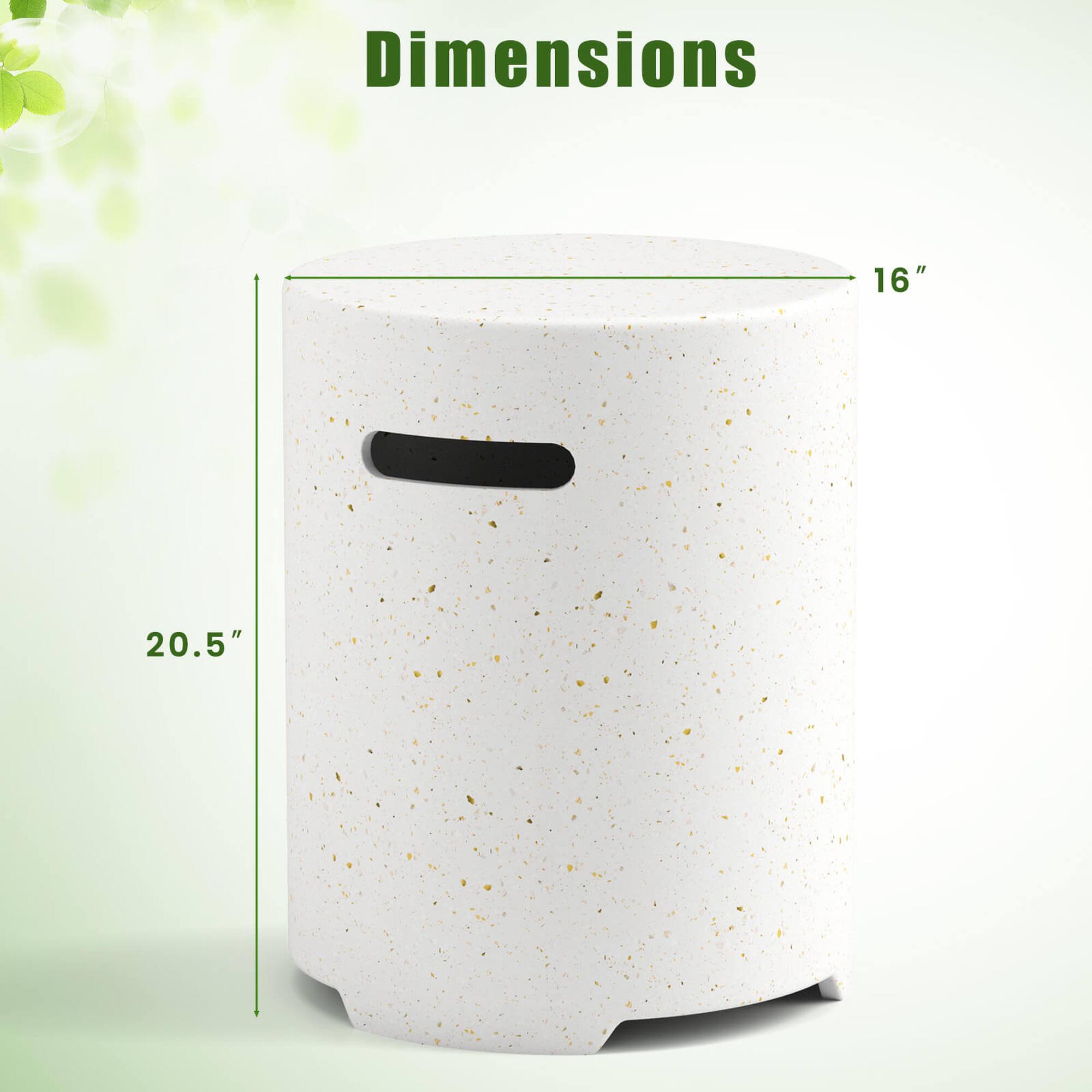 Dimensions  
16" x 20.5"