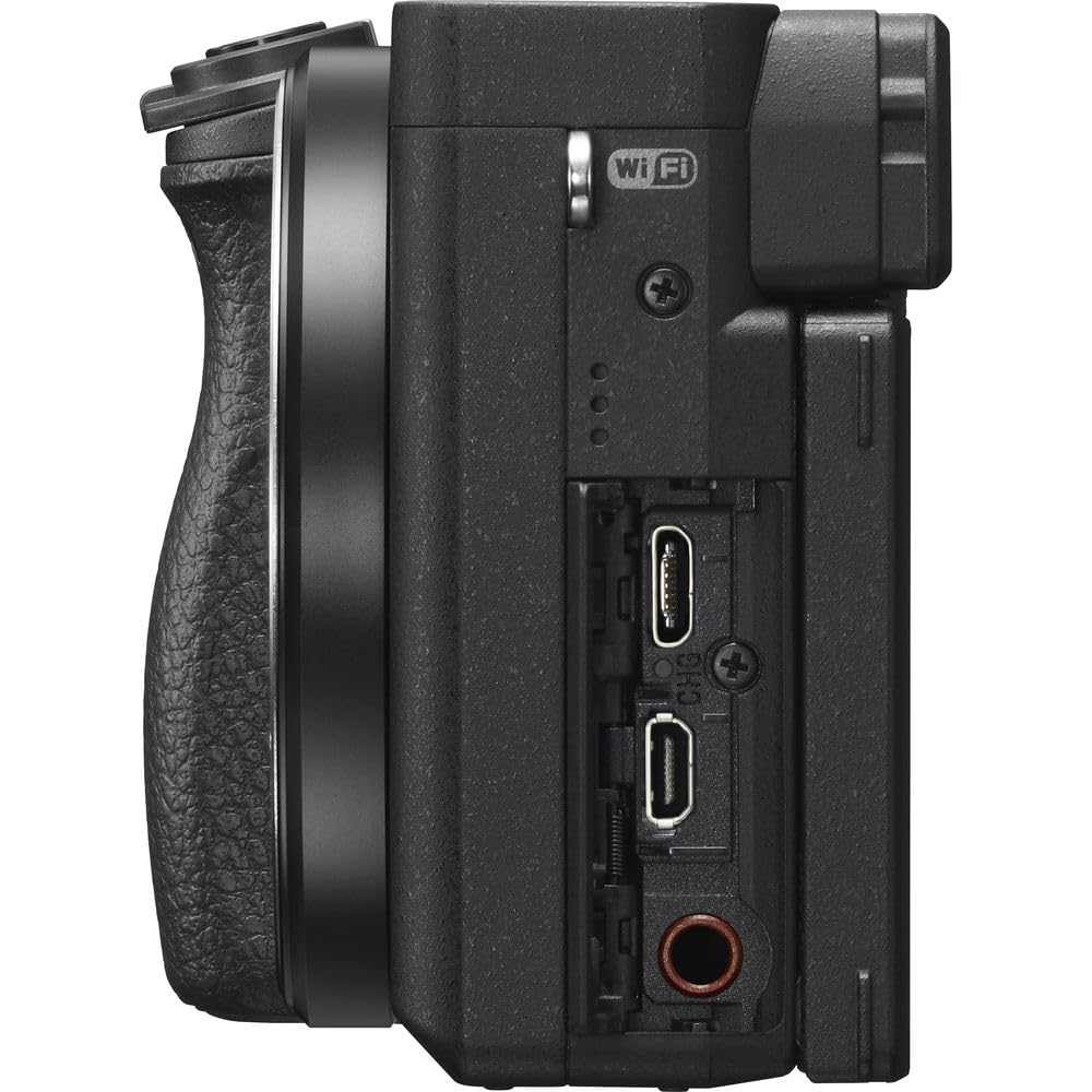 Alt View 4. Sony - Sony a6400 Mirrorless Digital Camera Bundle with 64GB SD Card + More.