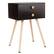 Alt View 20. Costway - Mid Century Modern 2 Drawers Nightstand Sofa Side Table End Table Espresso - Brown.