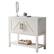 Angle. Kings Brand Furniture - Kings Brand Furniture Teresa 2-Door Modern Console Table, Buffet Storage Cabinet - White.