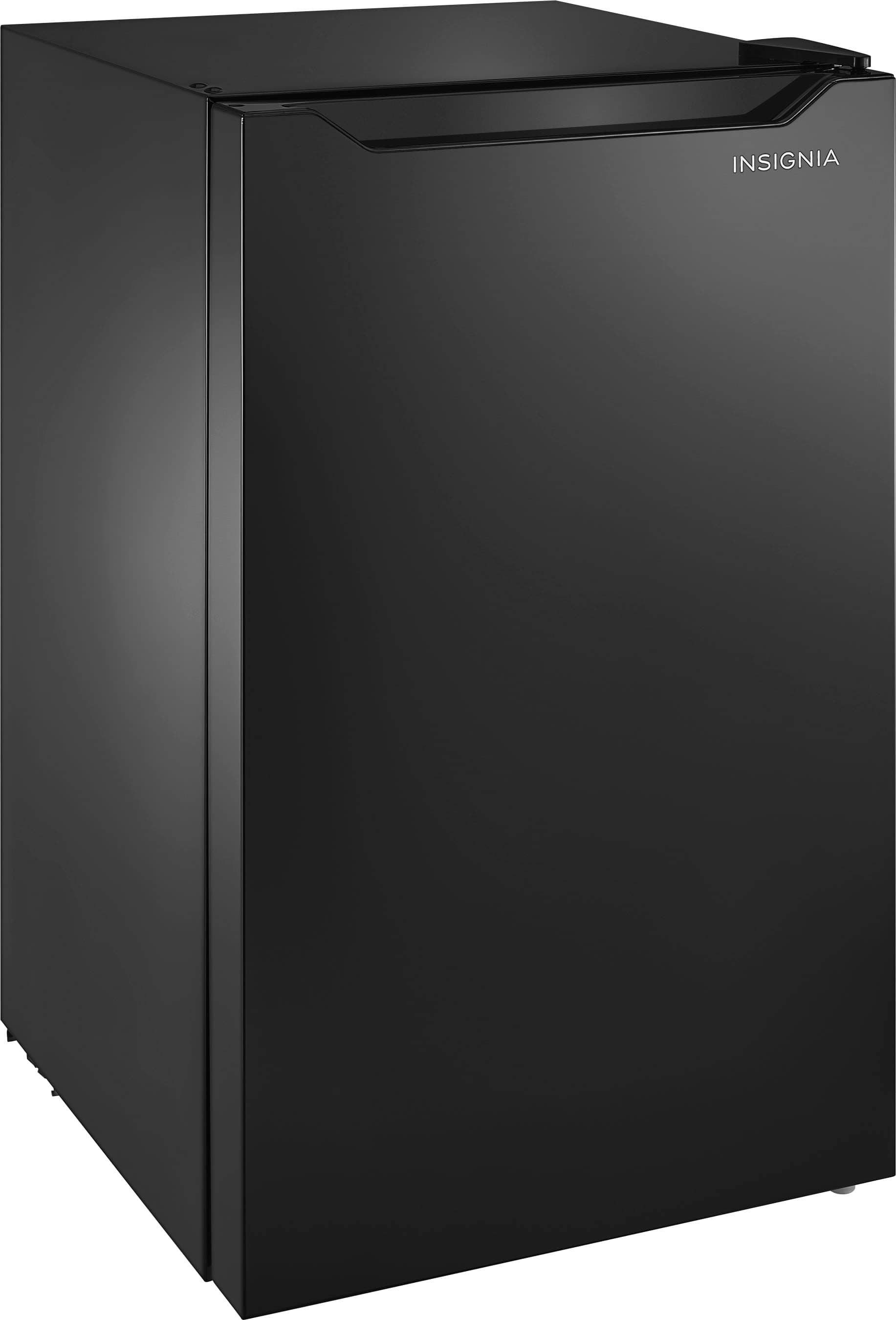 Alt View 13. Insignia™ - 4.4 Cu. Ft. Mini Fridge with Door Storage and ENERGY STAR Certification - Black.