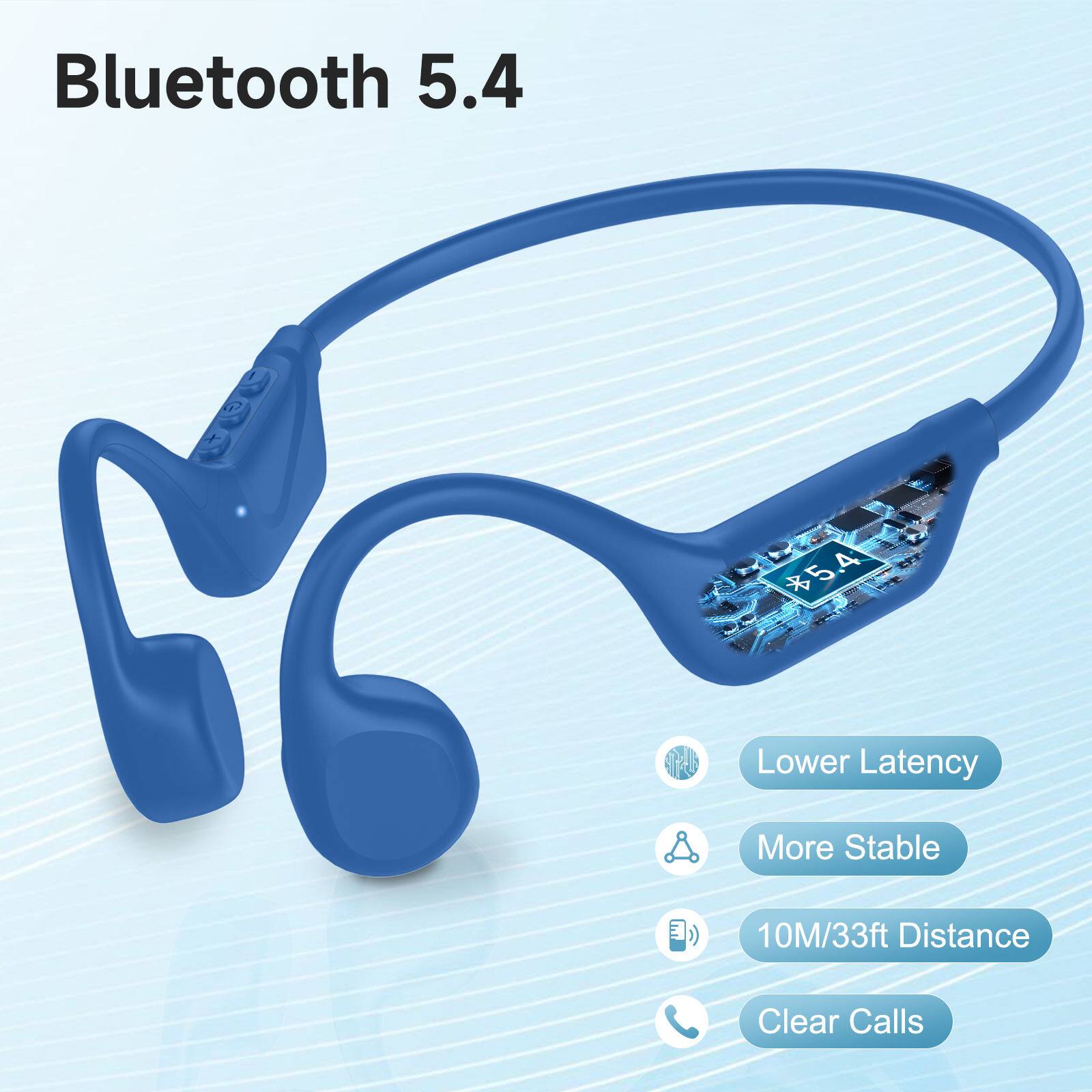 Bluetooth 5.4

- Lower Latency
- More Stable
- 10M/33ft Distance
- Clear Calls