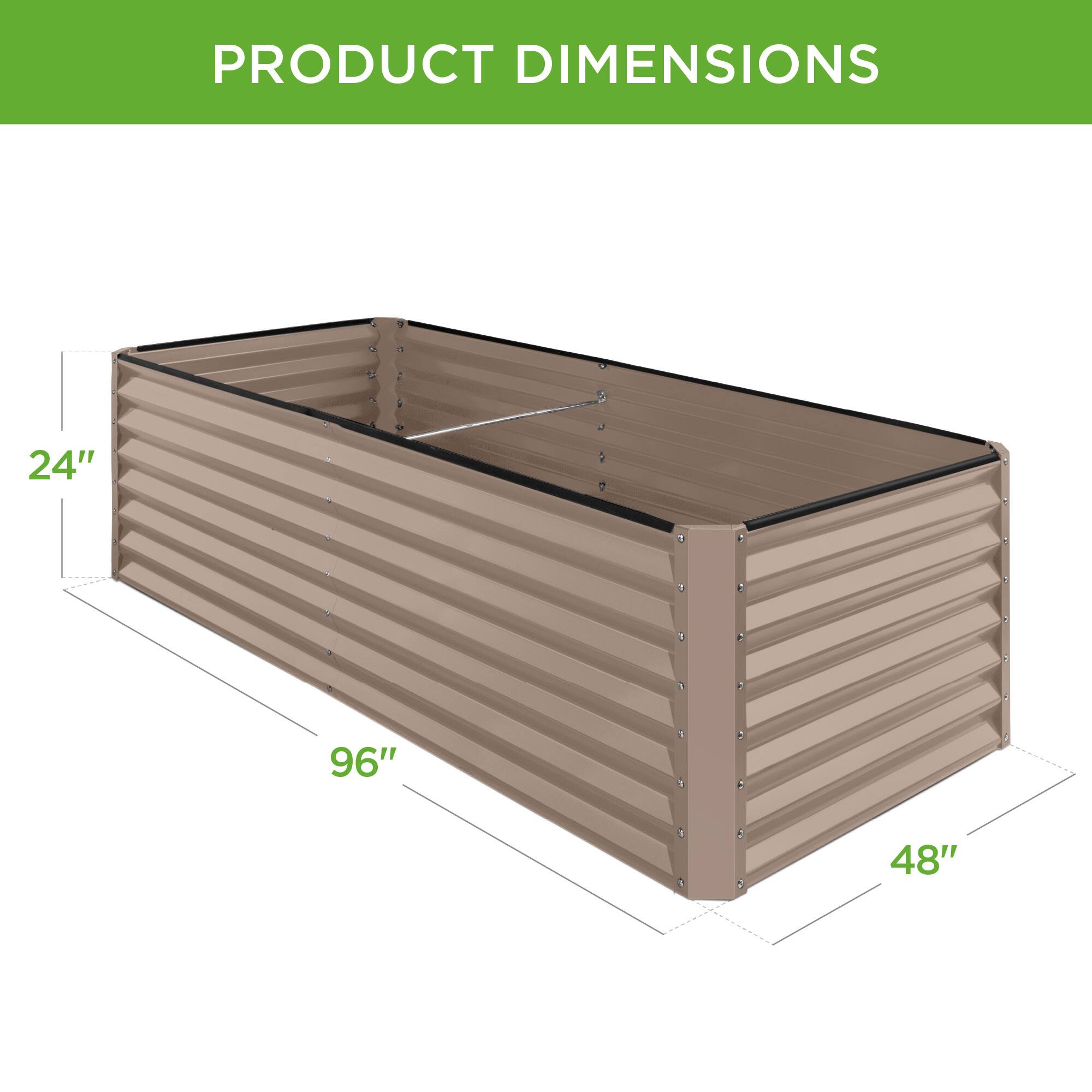 PRODUCT DIMENSIONS

24"  
96"  
48"