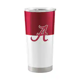 Logo Brands - Alabama Crimson Tide 20oz. Colorblock Stainless Tumbler - Multicolor