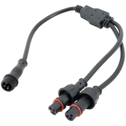 Front. Stinger - enLIGHT10 Y-Adapter for Dynamic Bluetooth Controller - Black.