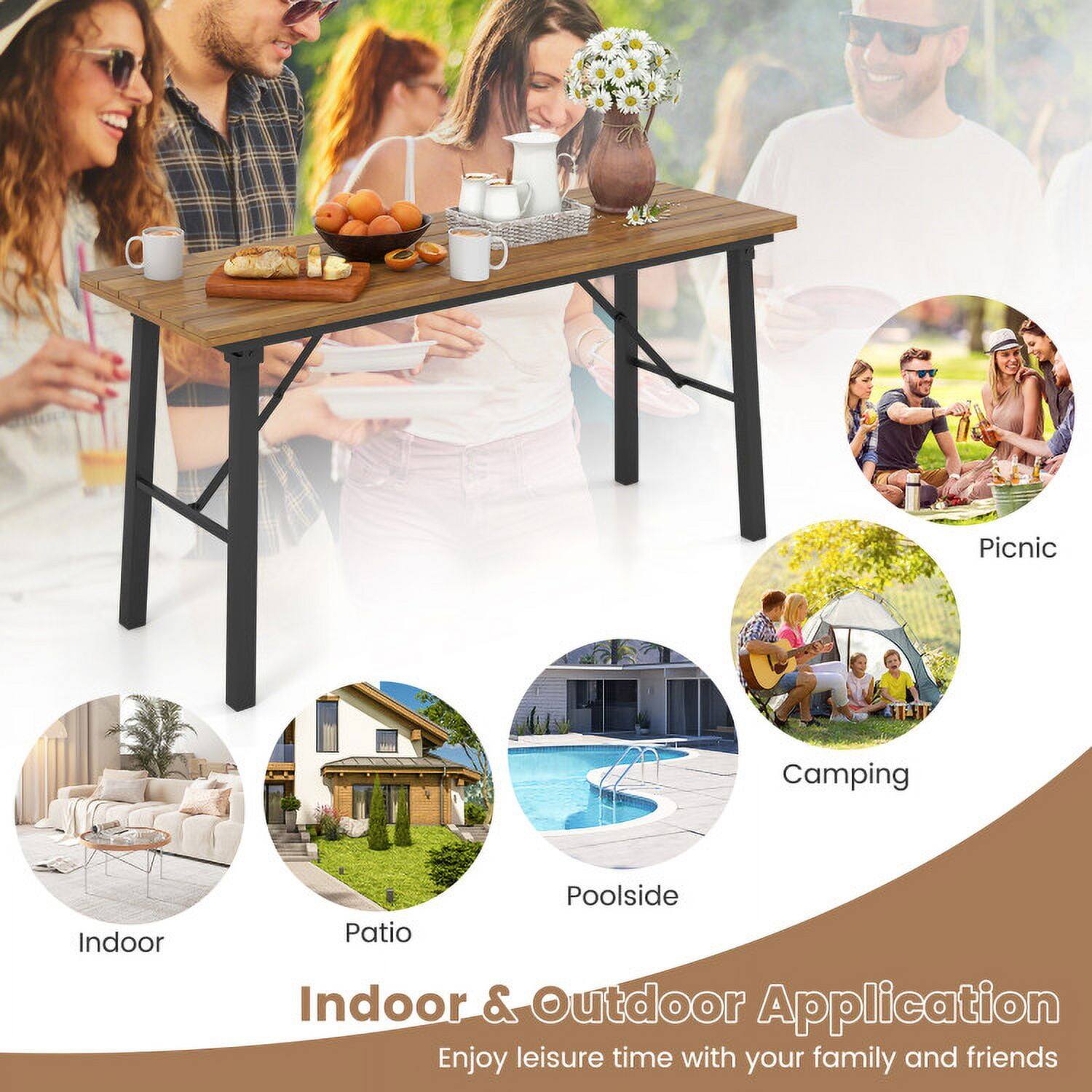 Indoor & Outdoor Application  
Enjoy leisure time with your family and friends  

- Picnic  
- Patio  
- Poolside  
- Camping  
- Indoor