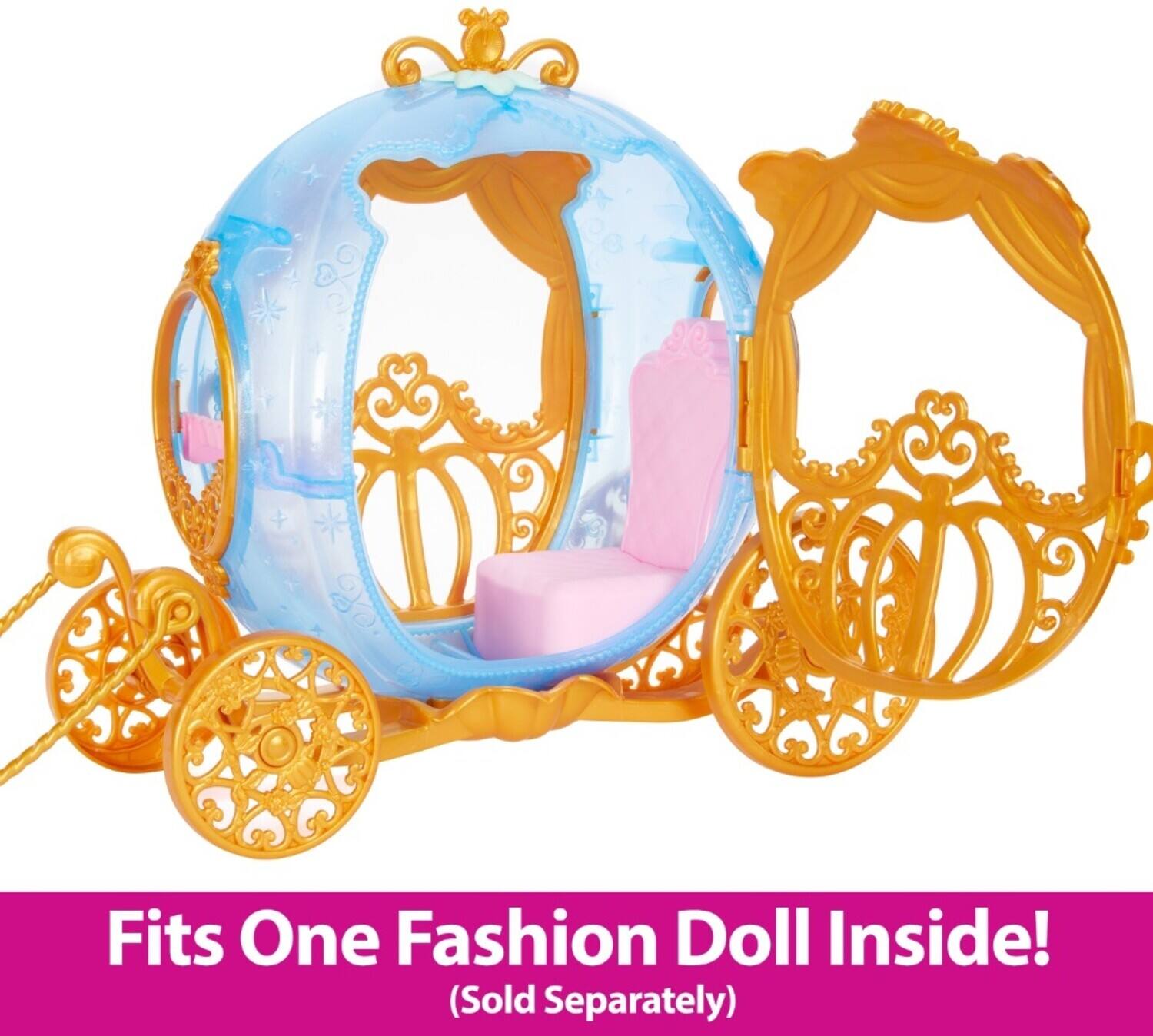 Fits One Fashion Doll Inside! (Sold Separately)