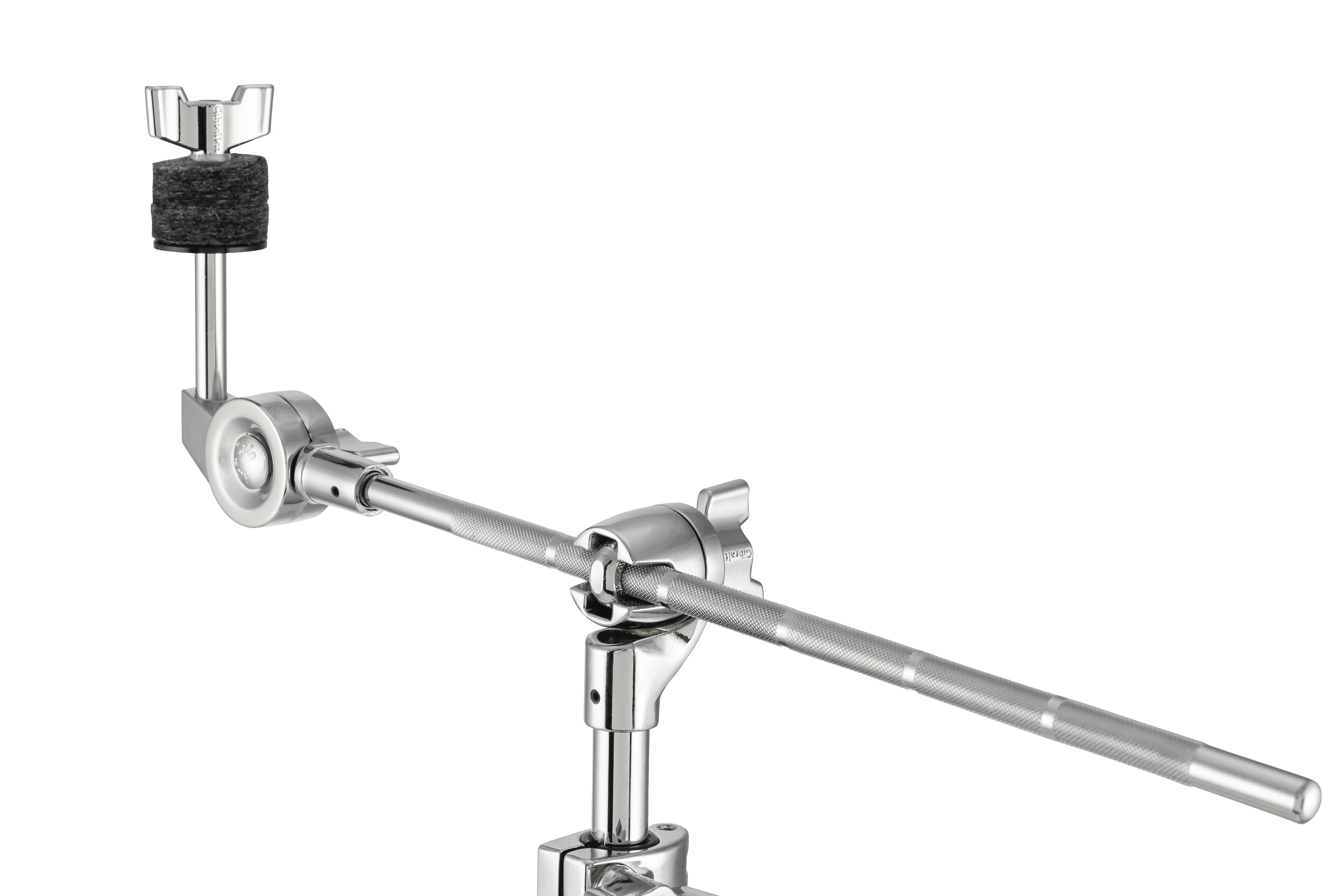 Front. Gibraltar Hardware - Boom Cymbal Stand, Drum Accessories, Percussion Chrome Hardware and Parts.