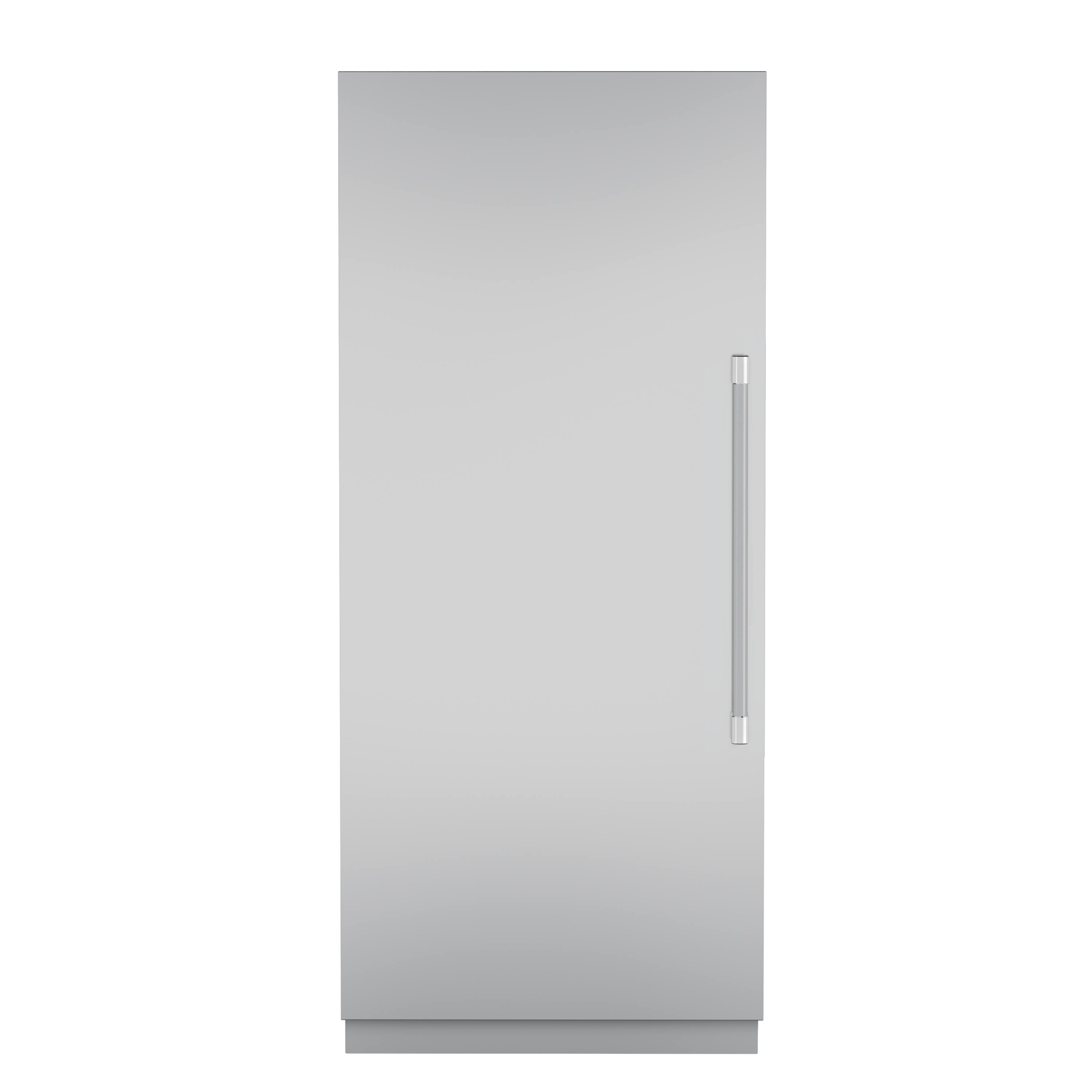 Alt View 1. Thermador - Freedom Collection 22.3 Cu. Ft. Automatic Defrost Smart Built-in Upright Freezer with internal Ice Maker - Custom Panel Ready.