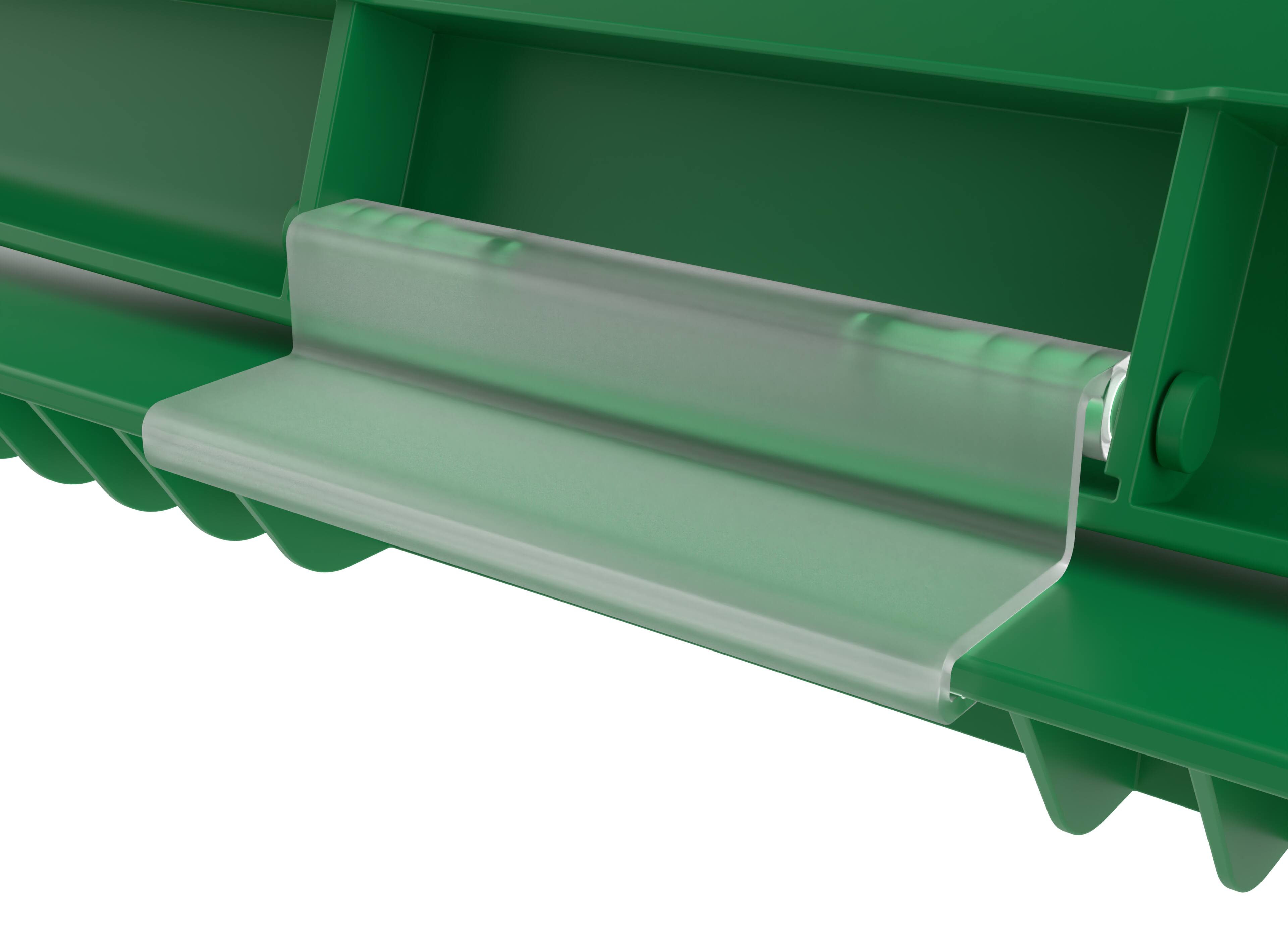 Alt View 7. Rev-A-Shelf - Rev-A-Shelf 32 qt. Trash Can Replacement Lid, Green (Lid Only), RV-32-LID-G-1 - Green.