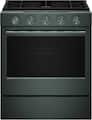 KitchenAid - 30 in. Wide 5 burners 5.0 cu. ft. Slide-In Gas True Convection Range with Self Clean, Steam Clean, and 2-in-1 Burner - Juniper