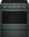 KitchenAid - 5.0 Cu. Ft. Slide-In Gas True Convection Range with Self Clean, Steam Clean, and 2-in-1 Burner - Juniper